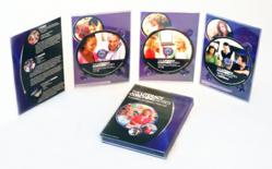 The packaging is a mini guide to the series
